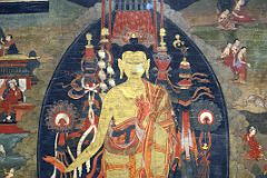 11-2 Buddha Sakyamuni and Scenes of His Previous Lives Jataka Tales, 1573-1619, Tibet - New York Metropolitan Museum Of Art.jpg